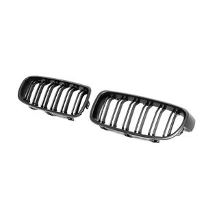 Nieren M-Look (Schwarz Matt) BMW 3 Series F30/F31 2012-2019 Foto 3