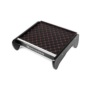 Ablage für Armaturenbrett (Schwarz mit roter Naht) Foto 1
