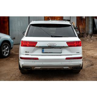 Chromleiste über dem Kennzeichen (Edelstahl) Audi Q7 2015–2026 Foto 4