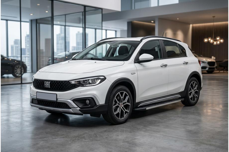 Fiat Tipo Cross 2021- Trittbretter Duru (2 Stk., Aluminium) Image