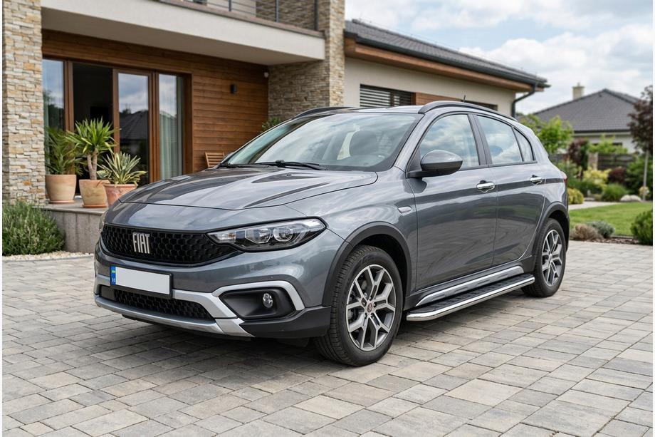 Fiat Tipo Cross 2021- Seitenschweller Maydos V1 (2 Stk., Aluminium) Image