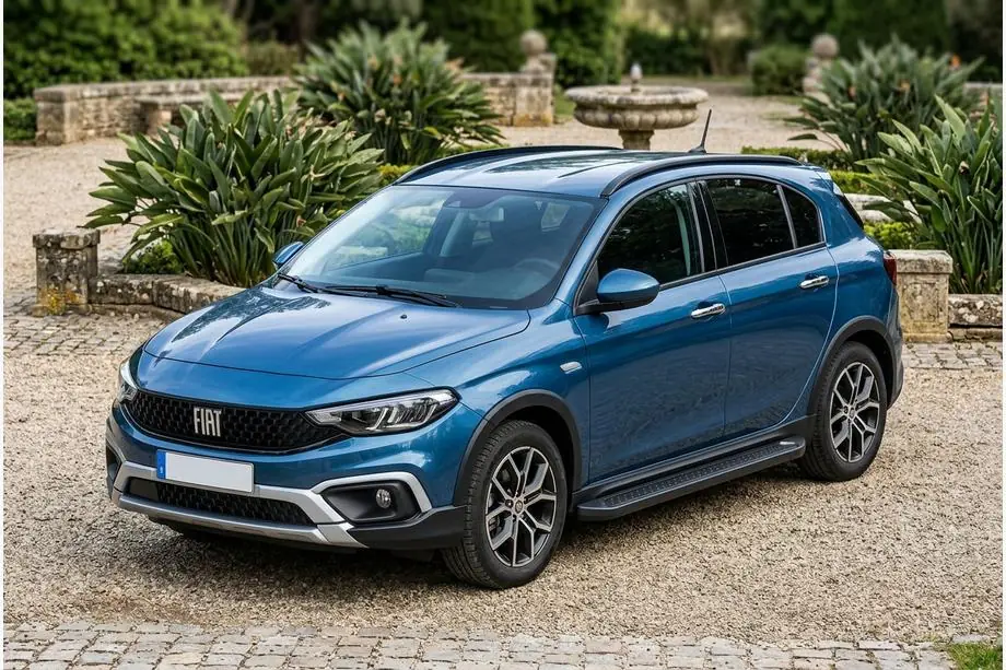Fiat Tipo Cross 2021- Trittbretter Allmond Black (2 Stk., Aluminium) Image