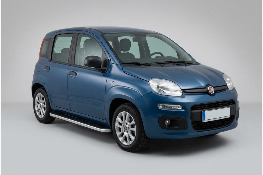 Fiat Panda 2011-2023 Seitenschweller Tayga Grey (2 Stk., Aluminium) Foto 1