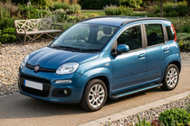 Fiat Panda 2011-2023 Seitenschweller Maya Blue (2 Stk., Aluminium) Foto 1
