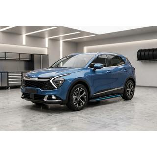 Seitenschweller Maya Blue (2 Stk., Aluminium) Kia Sportage 2021- Foto 1