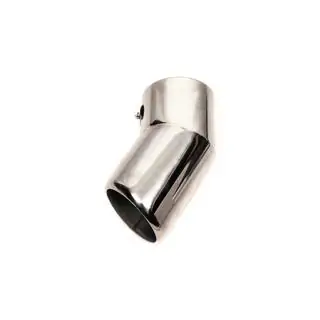 Auspuffblende TL-200 Edelstahl Foto 2