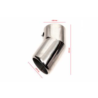 Auspuffblende TL-200 Edelstahl Foto 1