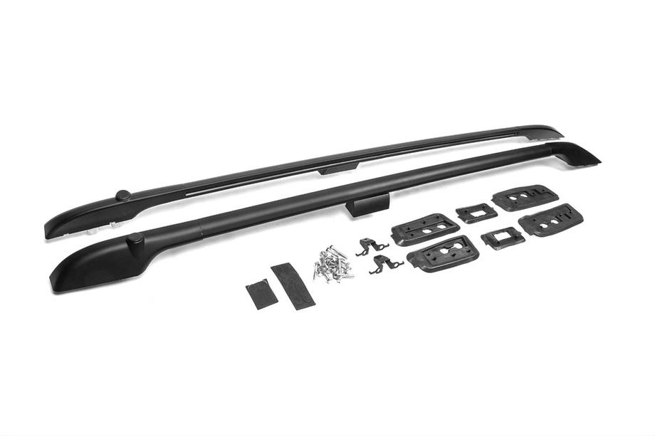 Toyota Land Cruiser 200 2007-2021 Dachreling Originaldesign Libao Schwarz (2 Stk) Foto 3
