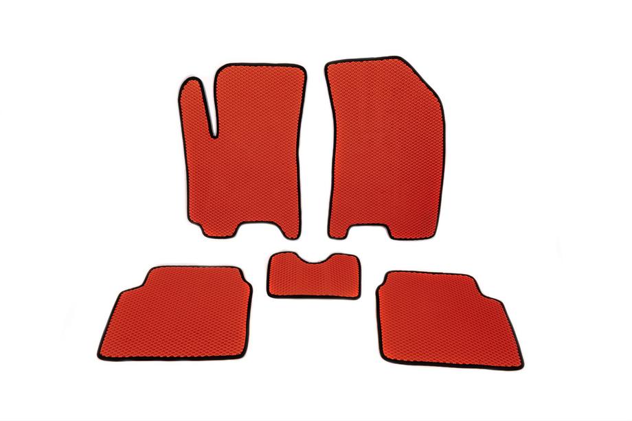 Chevrolet Aveo T250 2005-2011 EVA Fußmatten (rot) Image