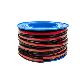 Schwarze Zierleiste mit rotem Streifen Meterware sal16b (1 Meter, 27 mm) Foto 3