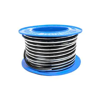 Schwarze Türschutzleiste mit Chromstreifen Meterware sal32 (1 Meter, 13.5 mm) Foto 3