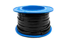 Schwarze Zierleiste Meterware sal7B (1 Meter, 18.5 mm) Foto 3