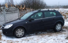 Opel Astra H 2004-2013 Aluminium Dachreling (HB, Chrom) Foto 2