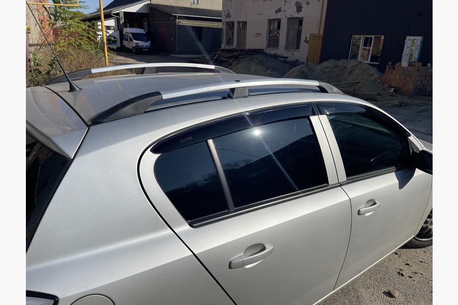 Opel Astra H 2004-2013 Aluminium Dachreling (HB, Chrom) Foto 9