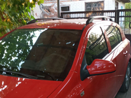 Opel Astra H 2004-2013 Aluminium Dachreling (HB, schwarz) Foto 1