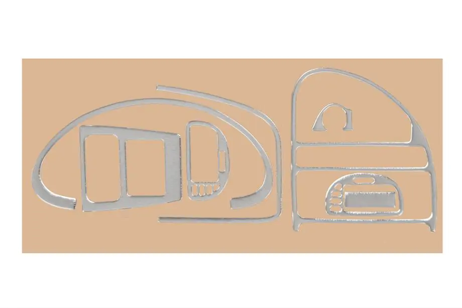 Citroen Saxo 1996-2023 Armaturenbrett Abdeckung (Aluminium) Image