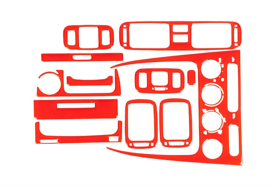 Toyota Corolla 1998-2002 Armaturenbrett Abdeckungen 1998-2000 (rote Farbe) Image