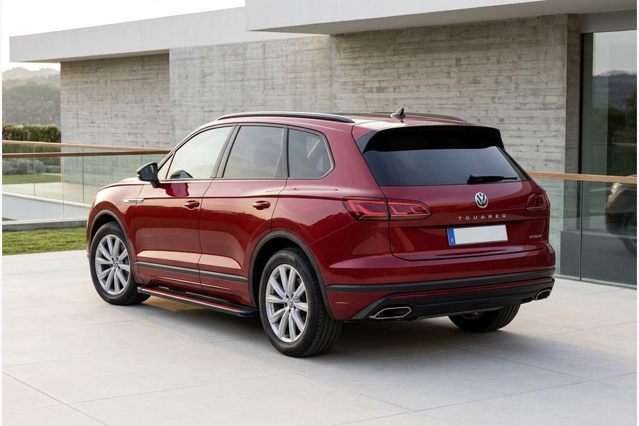 Volkswagen Touareg 2018- Seitenschweller Maya Red (2 Stk., Aluminium) Image