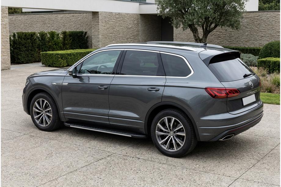 Volkswagen Touareg 2018- Trittbretter Bosphorus Grey (2 Stk., Aluminium) Foto 1