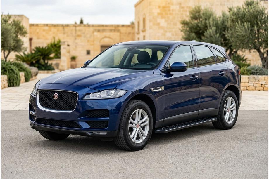 Jaguar F-PACE 2016- Trittbretter Allmond Black (2 Stk., Aluminium) Image