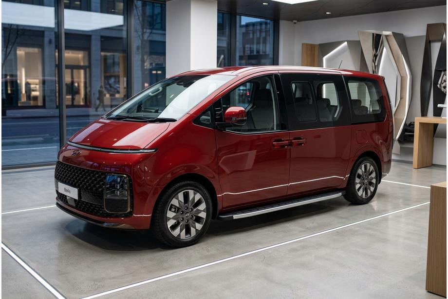 Hyundai Staria 2021- Seitenschweller Fullmond (2 Stk., Aluminium) Image