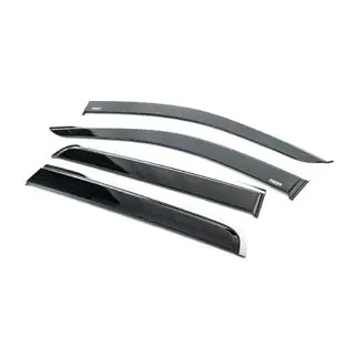 Windabweiser mit Chromleiste (4 Stk., Niken) Foto 2