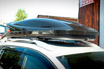 Dachbox RICH Schwarz Glanz (500 L) Foto 2