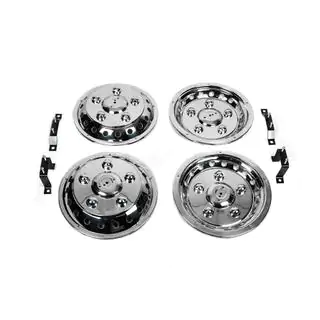 Edelstahl Radkappen Exclusive V2 R15 (2-teilig) Foto 4