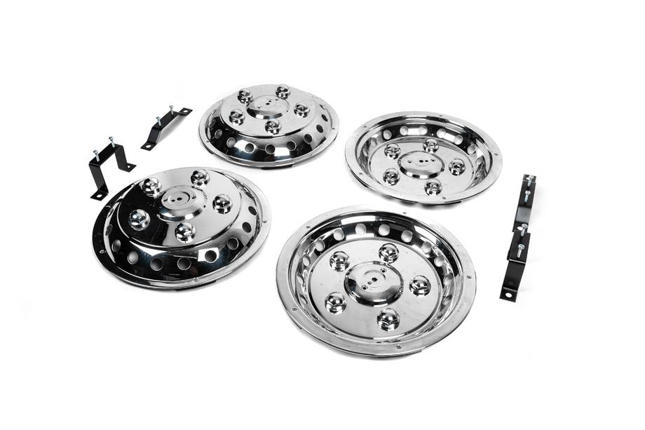 Mercedes Sprinter W901/902/903/904/905 1995–2006 Edelstahl Radkappen Exclusive V2 R15 (2-teilig) Foto 5