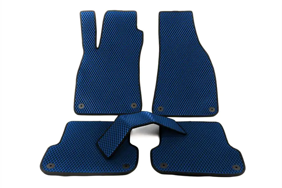 Audi A4 B6 2000-2004 EVA Fußmatten (Blau) Image