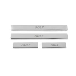 Einstiegsleisten Edelstahl Carmos V2 (4 Stk) Volkswagen Golf 5 2003-2009 Foto 1