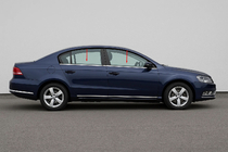 Volkswagen Passat B7 2012-2015 Fensterrahmen Blenden SD/SW Edelstahl Foto 1