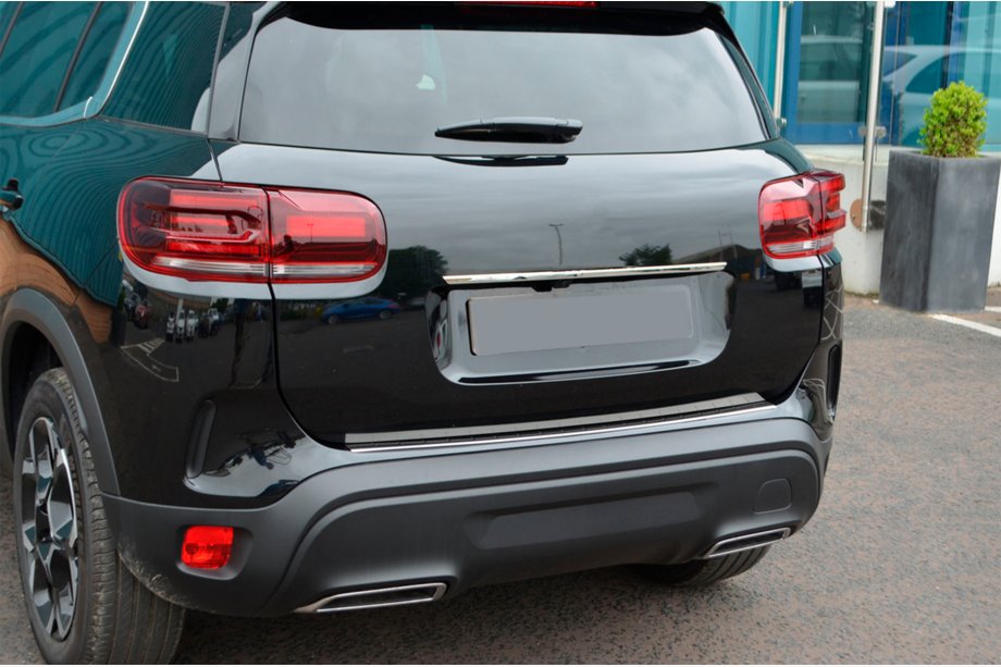 Citroen C5 Aircross 2017-2025 Chromleiste über dem Kennzeichen (Edelstahl) Foto 4