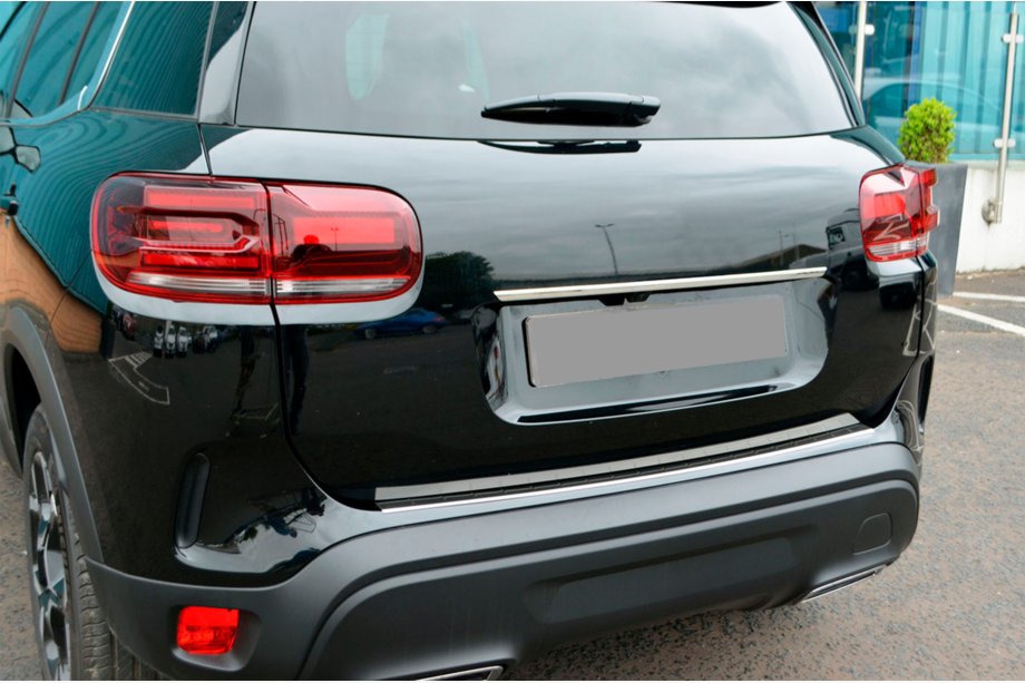 Citroen C5 Aircross 2017-2025 Chromleiste über dem Kennzeichen (Edelstahl) Foto 2