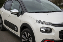 Citroen C-3 2016-2023 Spiegelabdeckungen (2 Stk, Edelstahl) Foto 1