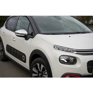 Spiegelabdeckungen (2 Stk, Edelstahl) Citroen C-3 2016-2023 Foto 1