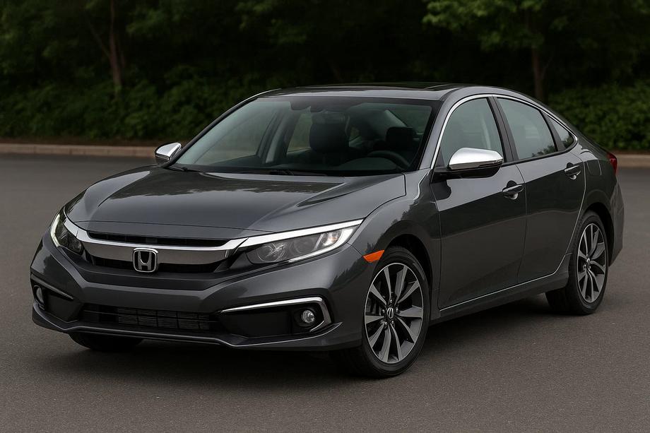 Honda Civic Sedan 2021- Spiegelabdeckungen (2 Stk, Edelstahl) Foto 3