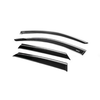 Windabweiser mit Chromleiste (4 Stk., Niken) Volkswagen T-Roc 2017-2025 Foto 2