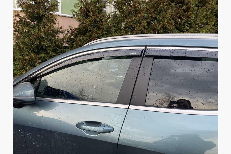 Kia Sportage 2021- Windabweiser mit Chromleiste Niken (für SWB, 4 Stk.) Foto 1