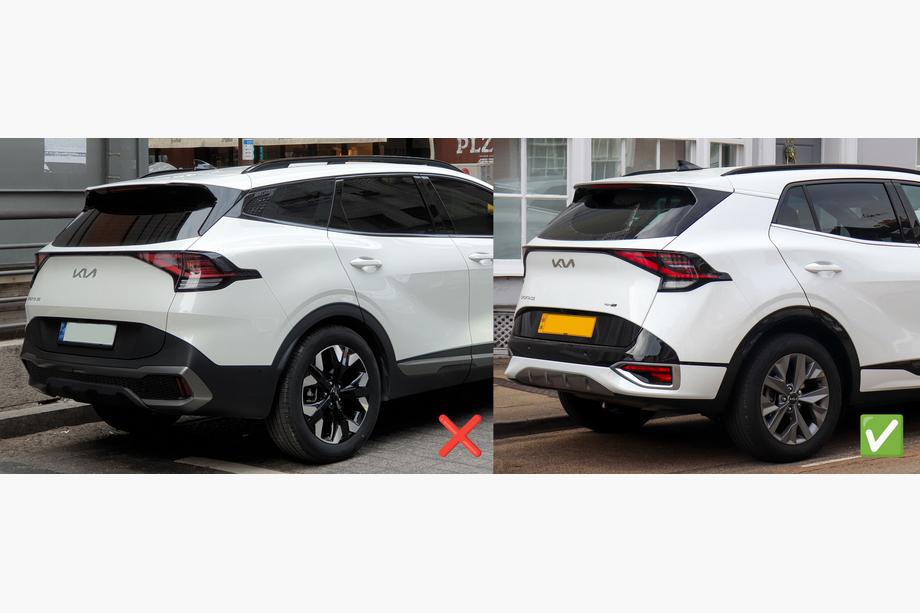 Kia Sportage 2021- Windabweiser mit Chromleiste Niken (für SWB, 4 Stk.) Foto 9
