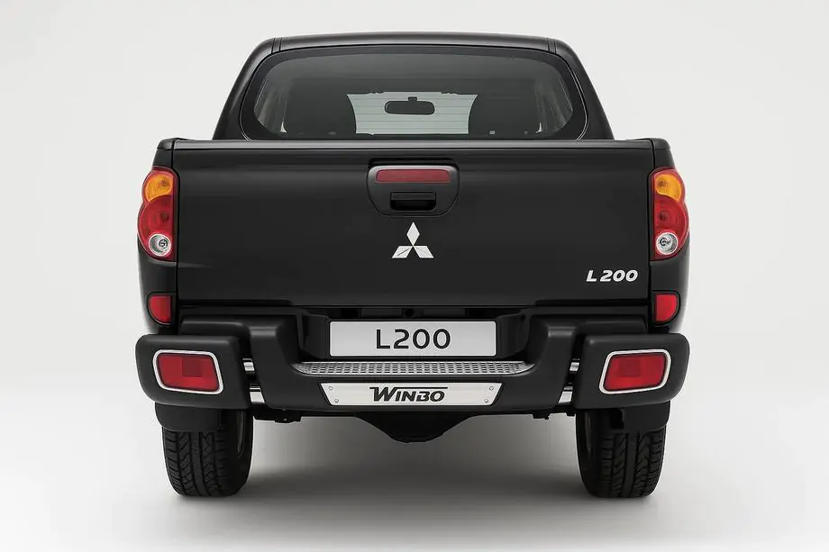 Mitsubishi L200 2006-2015 Heckschutz D124537 (Edelstahl) Foto 3