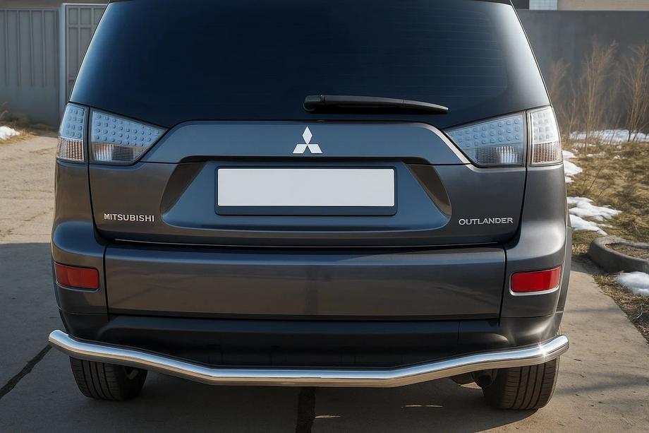 Mitsubishi Outlander 2006-2012 Heckschutz D125201 (Edelstahl) Foto 1