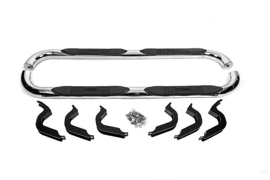 Toyota FJ Cruiser 2006-2022 Seitliche Rohre B098601 (2 Stk., Edelstahl) Foto 3