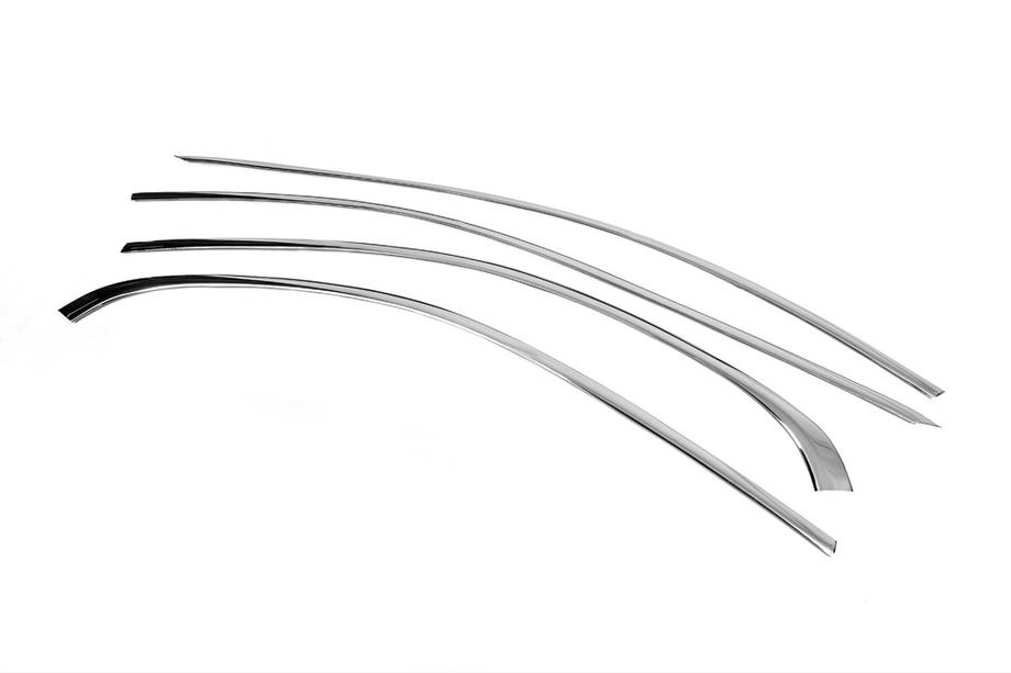 Mercedes E-class W213 2016-2023 Komplette Fensterumrandung Edelstahl Foto 3
