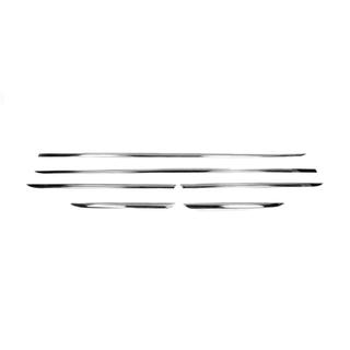 Chrom Türleisten Typ-2 (6 Stk, Edelstahl) Mercedes E-сlass W213 2016-2023 Foto 2