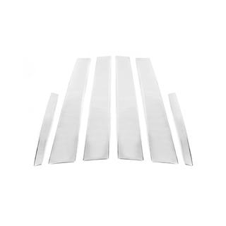 Edelstahl Säulenabdeckungen (6 Stk) Mercedes S-сlass W221 2005-2013 Foto 2