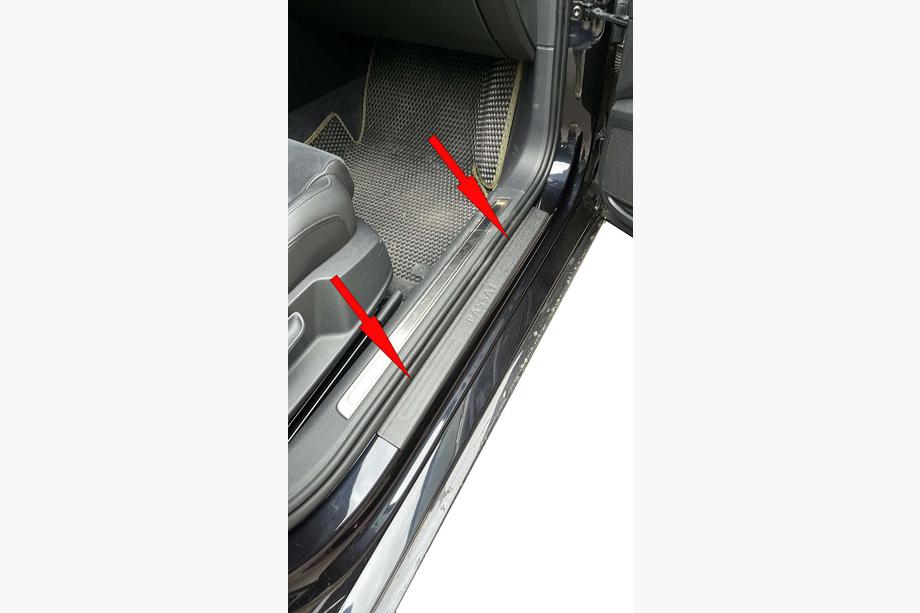 Volkswagen Passat B6 2006-2012 Einstiegsleisten DDU (4 Stk, Kunststoff) Foto 3