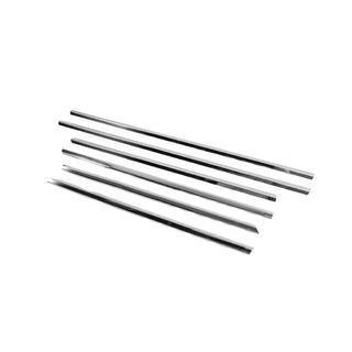 Fensterrahmen Zierleisten Edelstahl Mercedes E-class W211 2002-2009 Foto 4