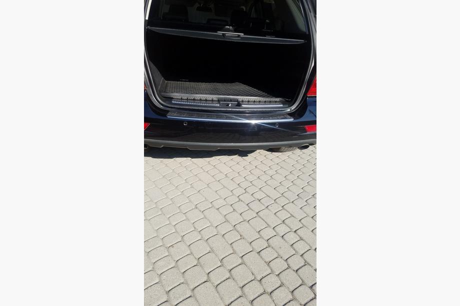 Mercedes ML W164 2005-2011 Heckstoßstangenabdeckung OmsaLine Edelstahl Matt Foto 5
